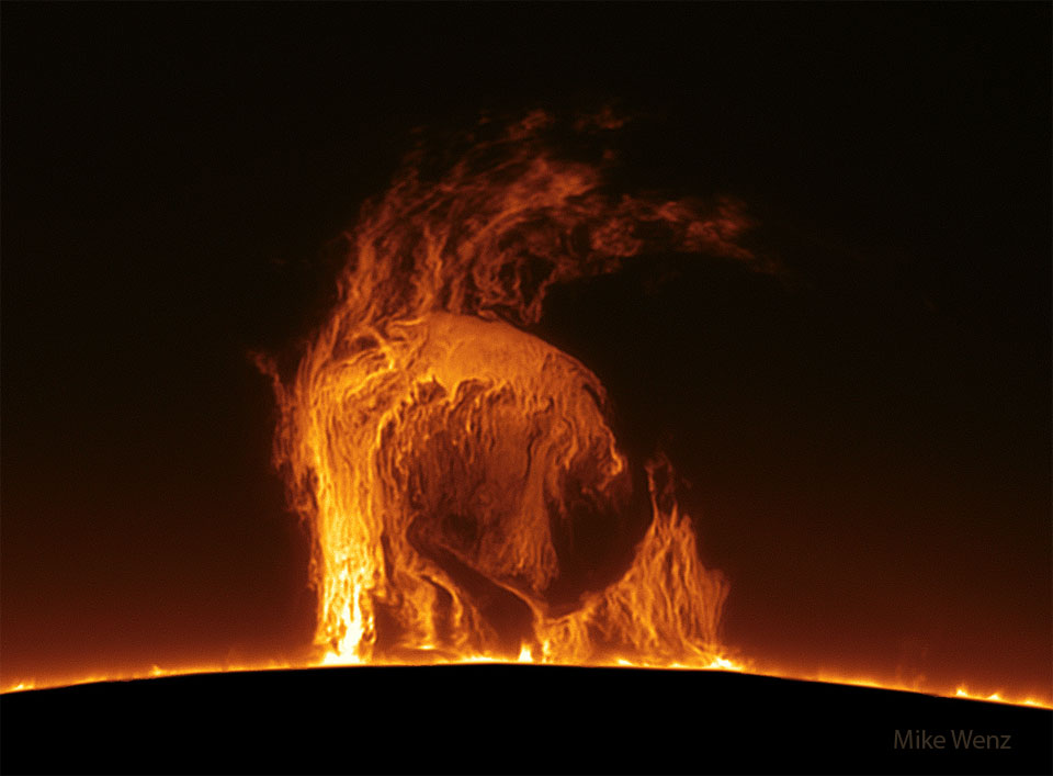 Solar Monster The monsters that live on the Sun are not like us. They are larger than ...
